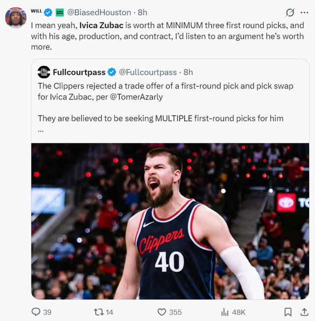 开云体育平台-保罗被裁倒计时？快船兜售两人有意3后卫：祖巴茨要价多个首轮签|克里斯·保罗|克里斯-保罗|德玛尔-德罗赞|克里斯-米德尔顿|洛杉矶快船队_新浪体育_新浪新闻